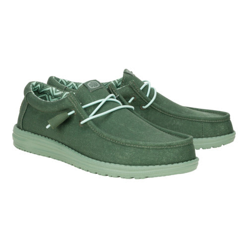 Wally Stretch Canvas - Duck Green/Iceberg Green - Image 2