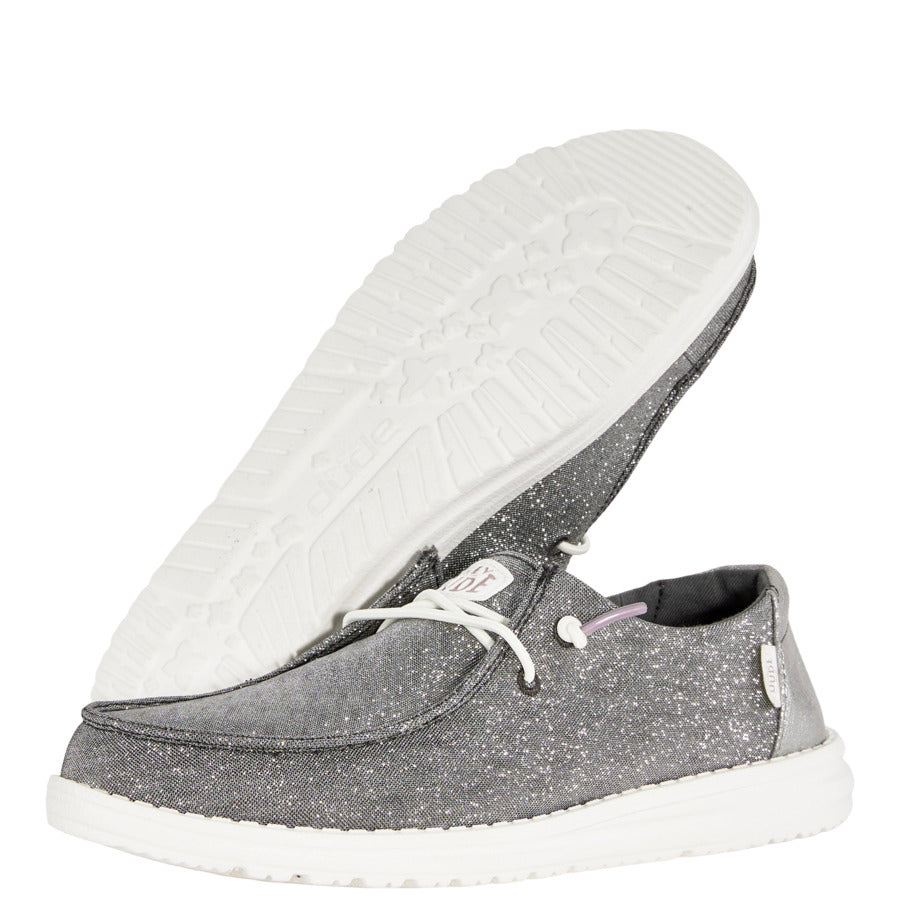 Wendy Metallic Sparkle - Charcoal - Image 4