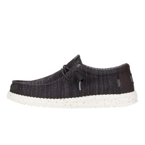 Wally Stretch Sox Wide - Black/White