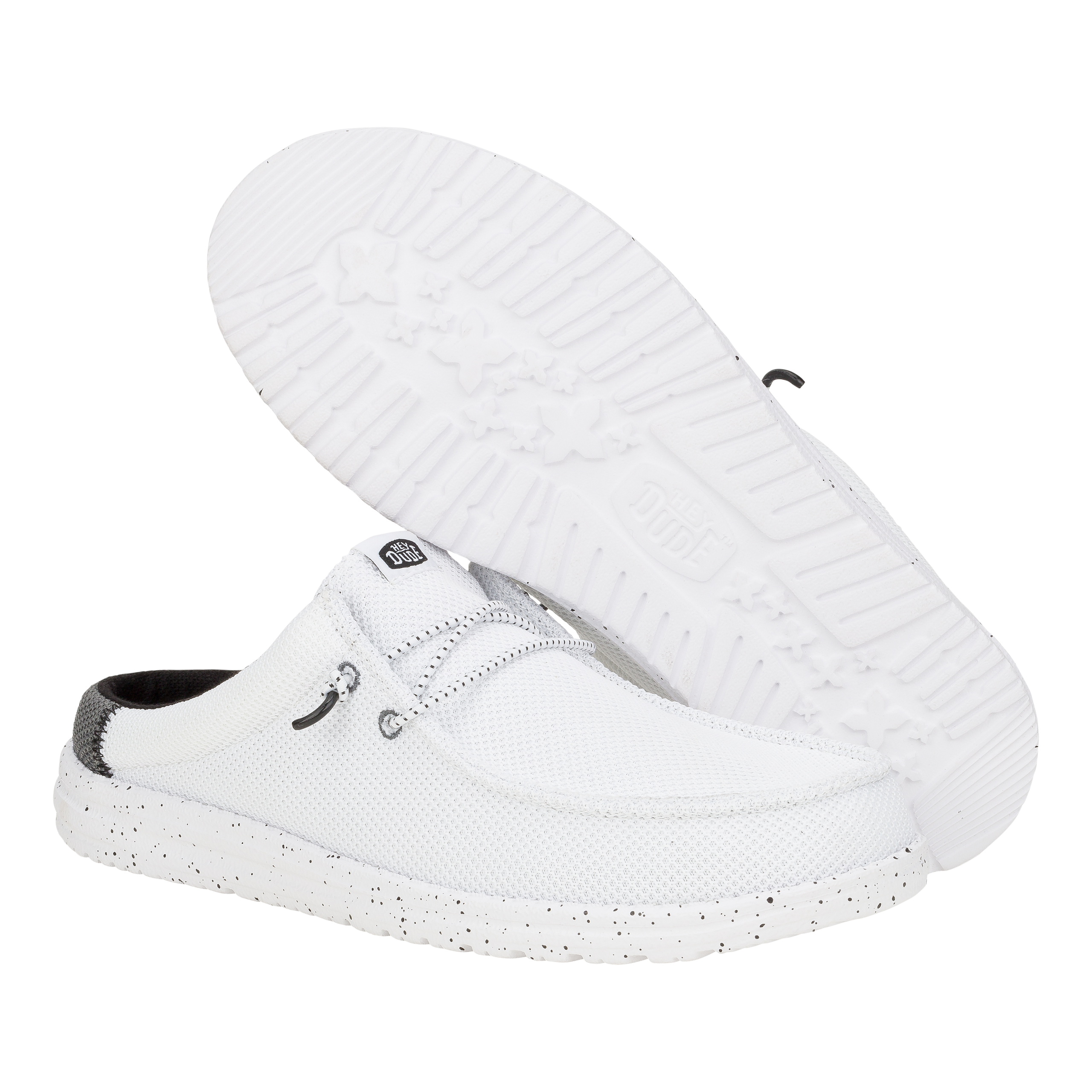 Wally Slip Varsity - White/Black - Image 4