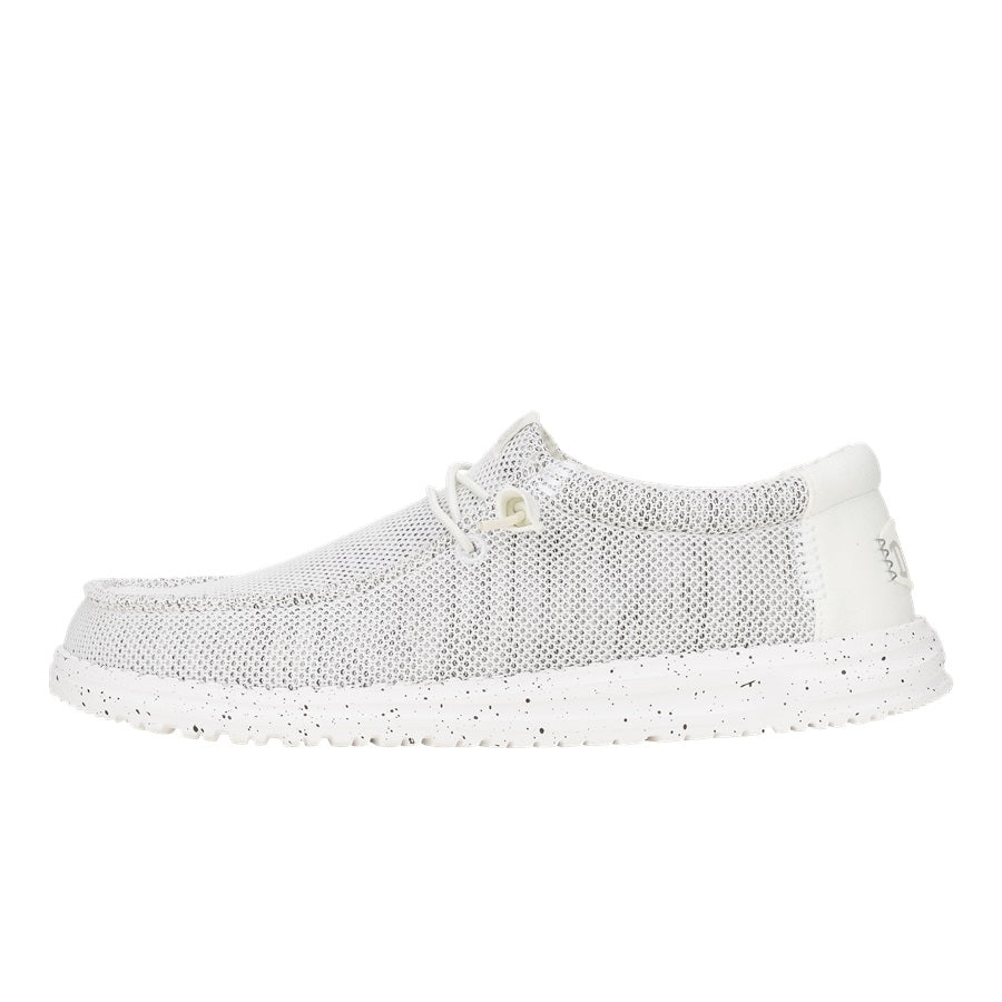 Wally Stretch Sox Wide - Storm White