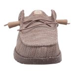 Wally Slip Stretch Sox - Deep Taupe/Chanterelle Tan
