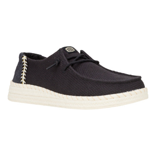 Wendy Espadrille Woven - Black - Image 8