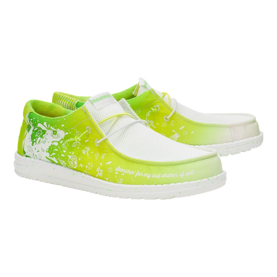 Wally Margaritaville 2 - White/Lime - Image 3