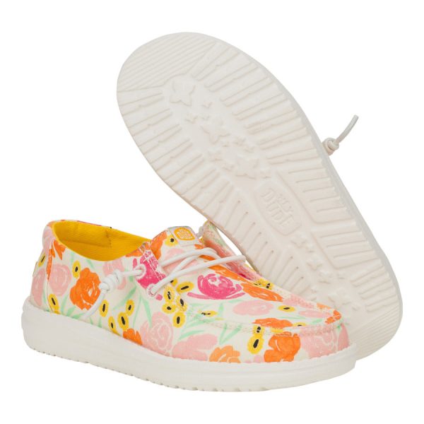 Wendy Youth Watercolors Florals - Multi/Petal Pink