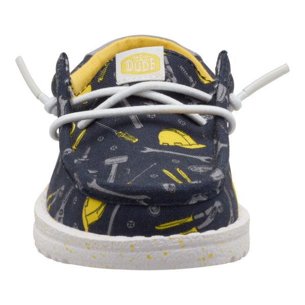 Wally Toddler Construction - Navy/Multi