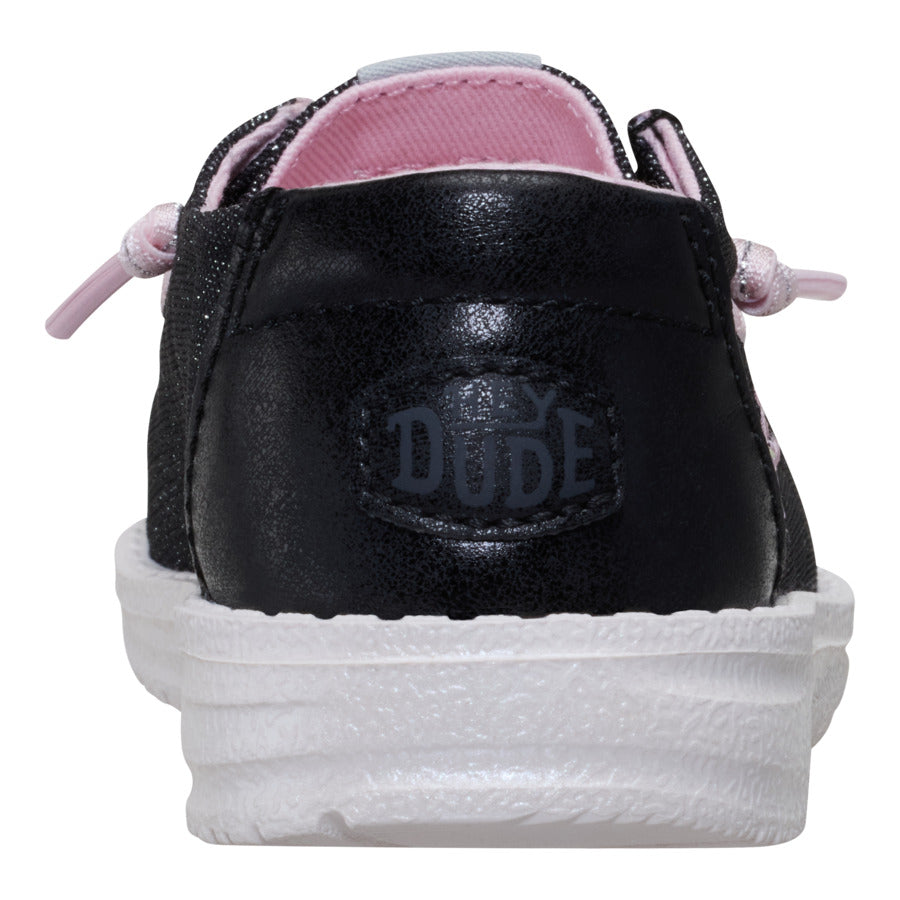 Wendy Toddler Shimmer Flower - Charcoal - Image 5