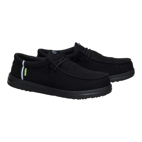 Wally Work Comp Toe - Black/Black