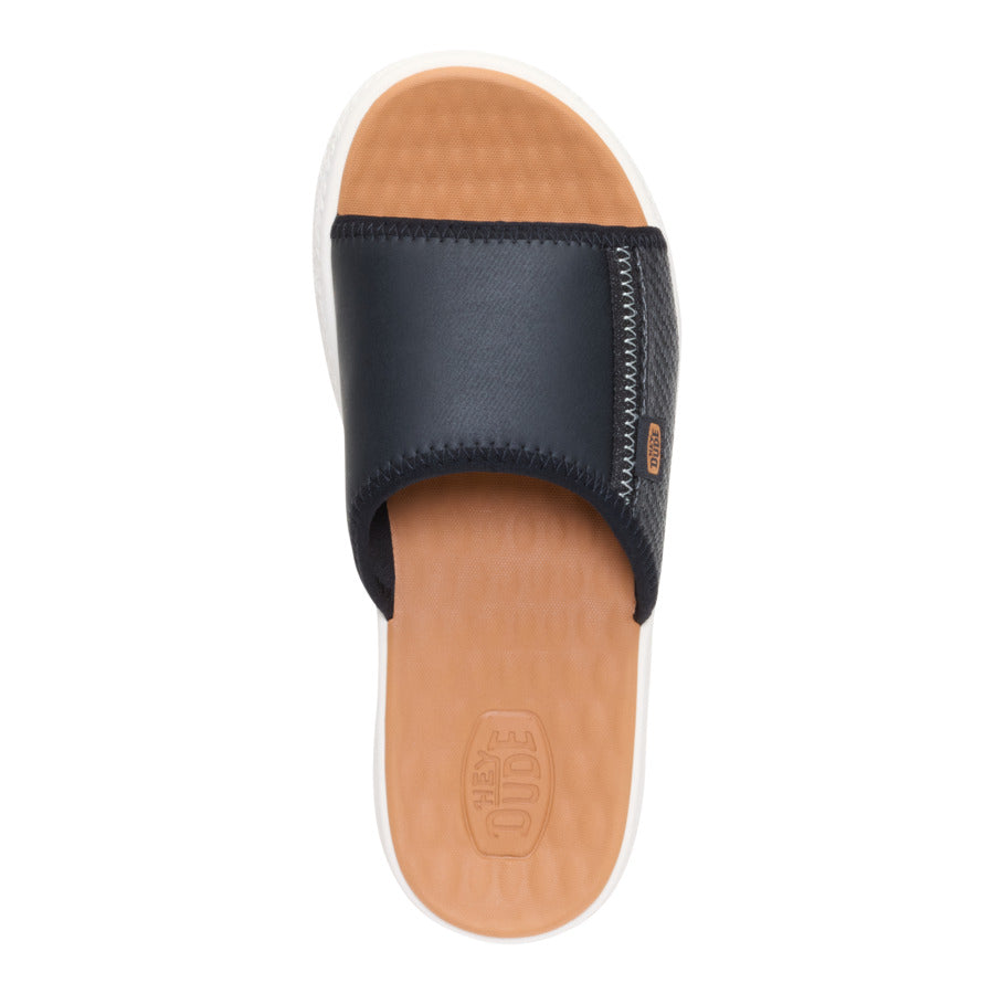 Tide Espadrille Slide - Black/Egret - Image 6