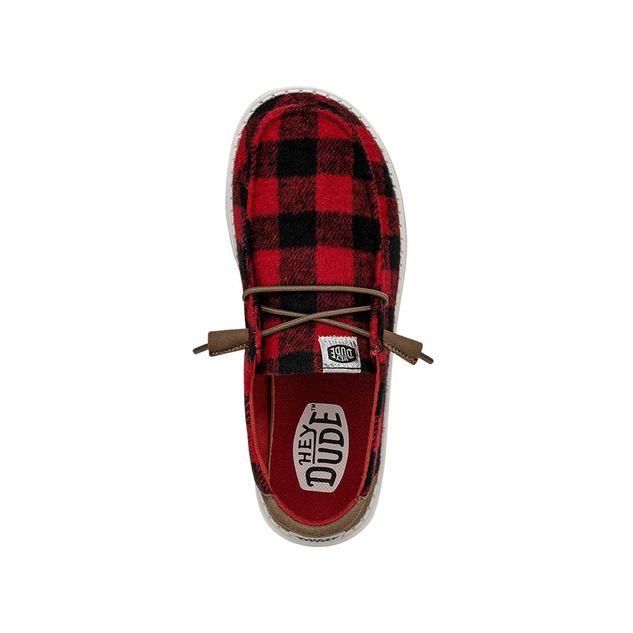Wendy Buffalo Plaid - Red and Black Plaid - Image 10