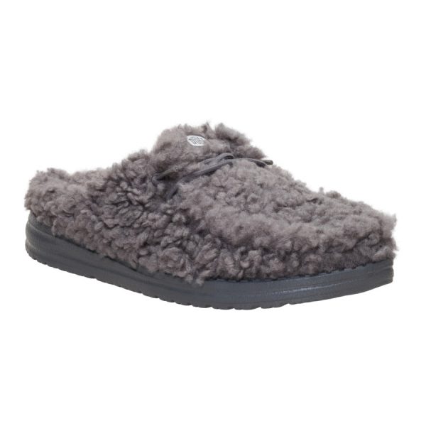 Wendy Slipper - Granite Grey