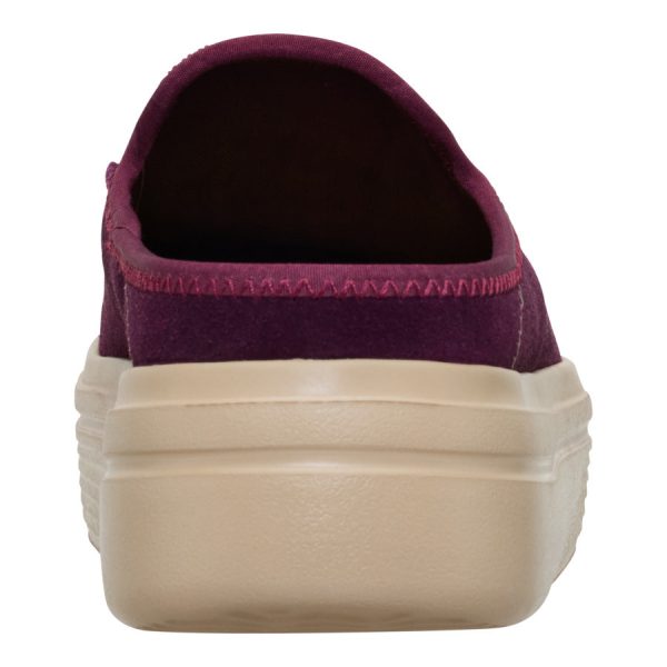 Austin Lift Suede Stud - Fig Purple