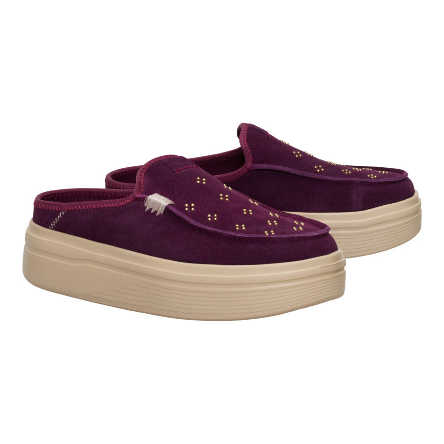 Austin Lift Suede Stud - Fig Purple - Image 2